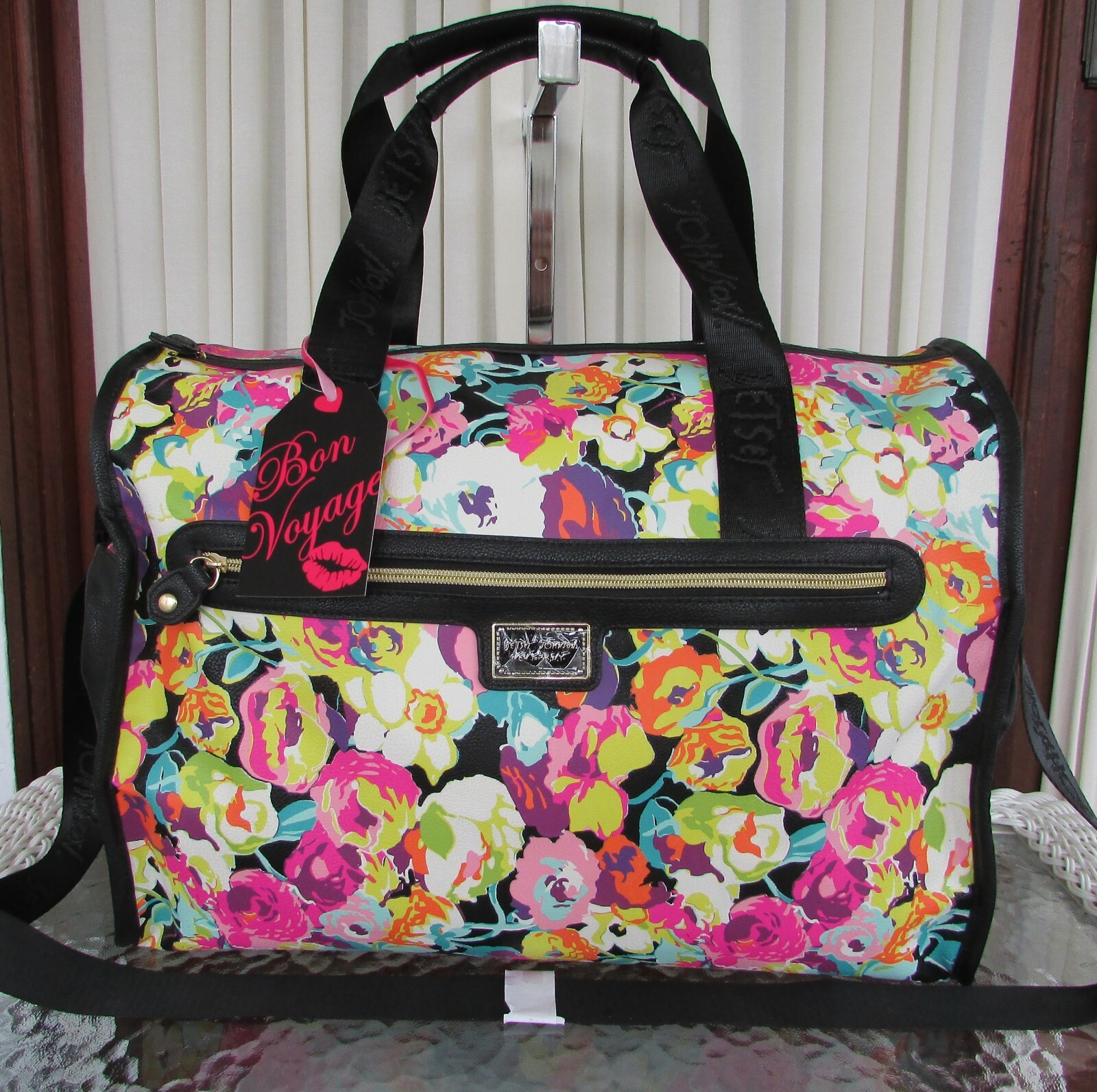 betsey johnson carry on