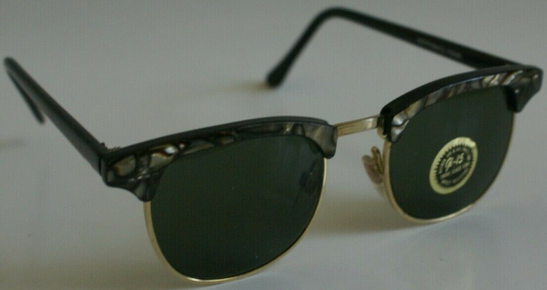 NWT True Vintage Clubmaster / Soho 60\'s retro style Sunglasses w/ coppermax lens NWT Original TruVintage 60 main image 3