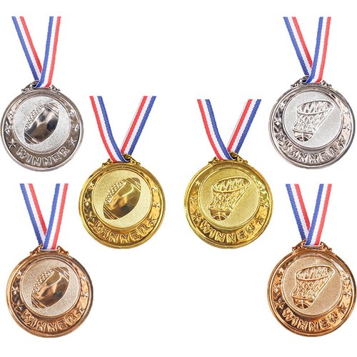 Award Medals For Kids Rugby Medals Sports Match Party Favors Group