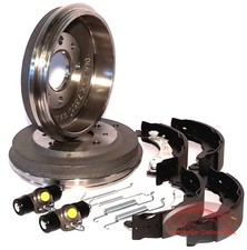 VW T4 Bremstrommel Set Bremsen + Bremsbacken + Radzylinder und Zubehör hinten
