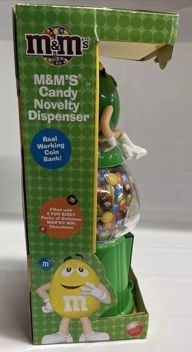 M&M's CANDY DISPENSER GREEN Lady BOOTS M&M COLLECTIBLE - Picture 4 of 6