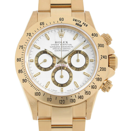 ROLEX Daytona 16528 White all tritium T Number second hand mens
