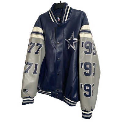 NFL COWBOYS スタジャン Dallas Cowboys NFL All Time Varsity Jacket Super Bowl