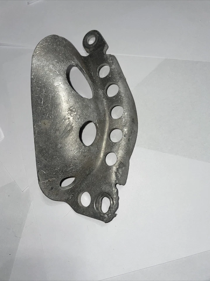 Yamaha WR450F 2003 2004 2005 2006 aluminio original OEM protectores de motor usados Foto 3 de 4