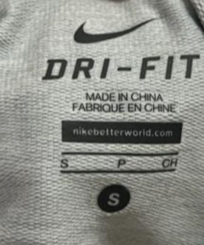 Nike Girl's Obsessed Full Zip Long Sleeve Hoodie Training Jacket,Wolf Grey,Small - Picture 4 of 5
