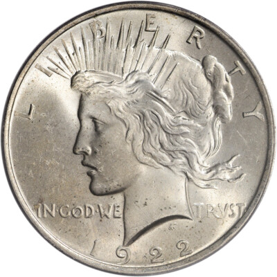 US Peace Silver Dollar - NGC MS65 - Random Date and Label | eBay