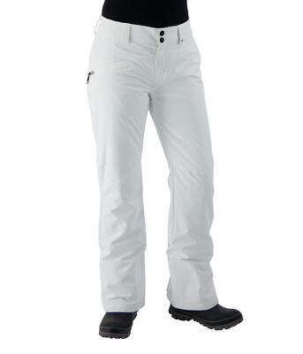 Obermeyer Malta Snow Pants Women's Size 12 Fleece-Lined Adjustable Waistband