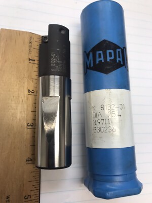 1 pc.  MAPAL  1  (25.4mm) 2 FLUTE INDEXABLE END MILL W/26.2mm SHANK (loc stk)