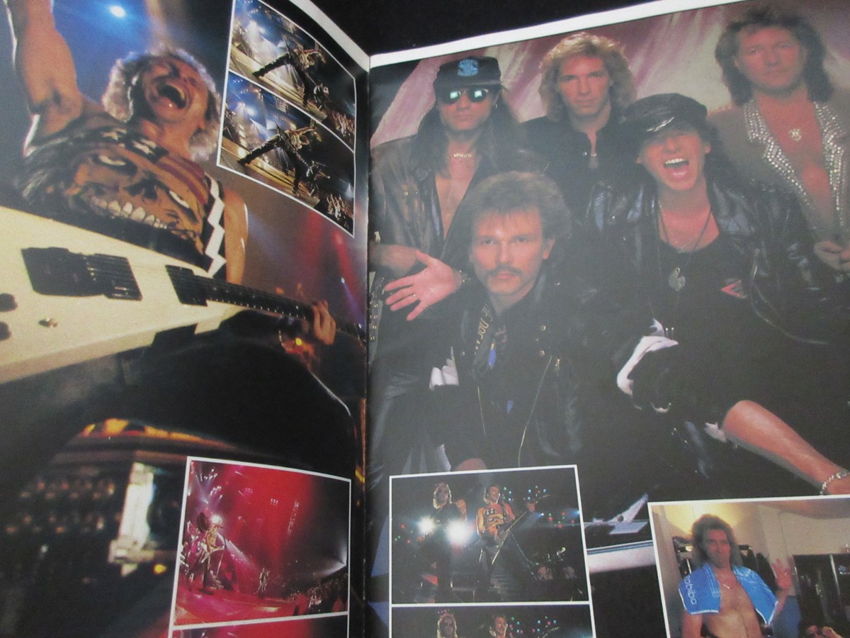 スコーピオンズ ツアー パンフレット 3冊 Scorpions／スコーピオンズ パンフレット／1985ジャパンツアー