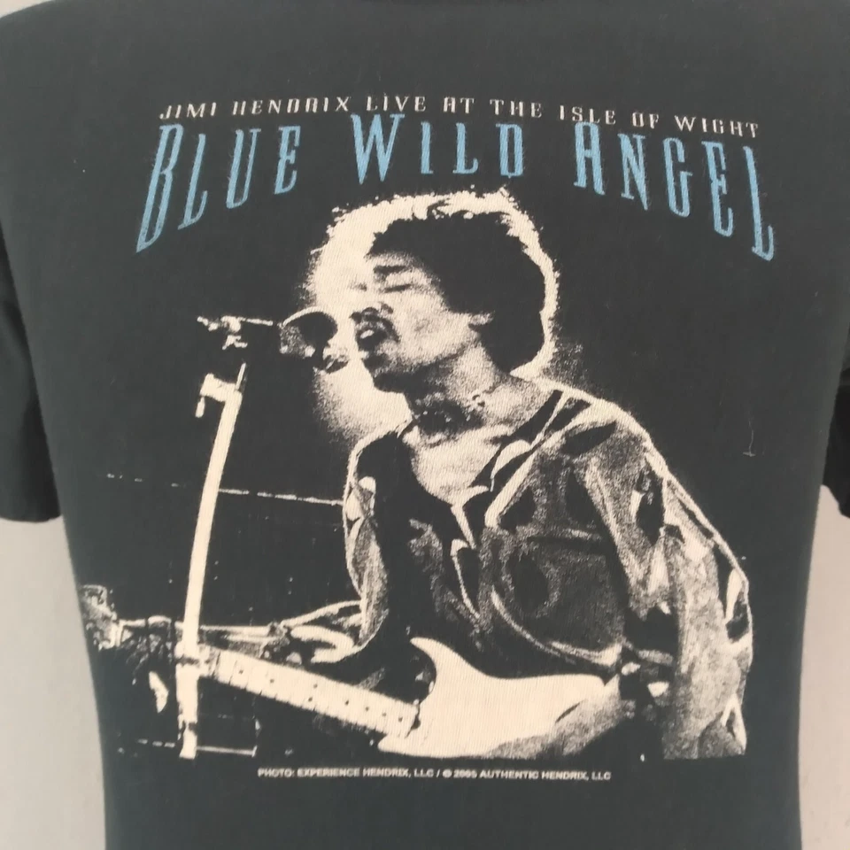 Jimi Hendrix concert shirt men's small black short sleeve official Retro - Image 4 of 4