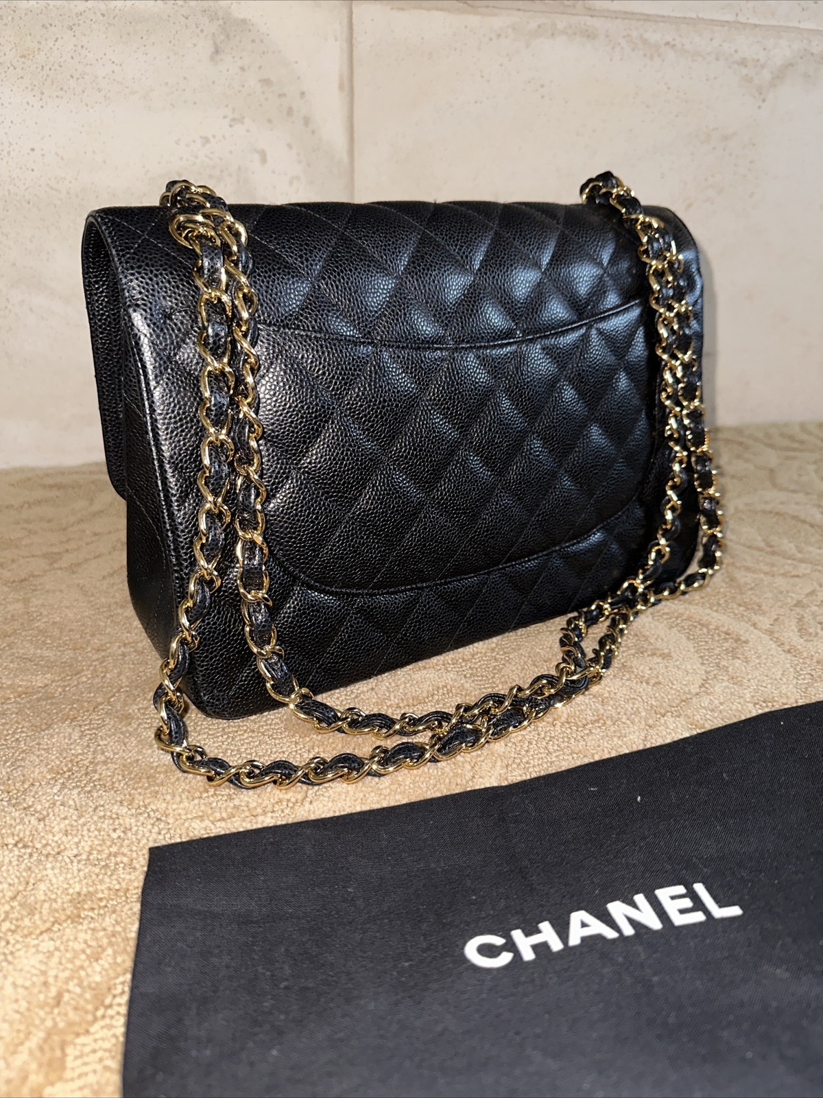 100% AUTHENTIC CHANEL CLASSIC Large DOUBLE FLAP w… - image 4