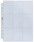 ULTRA PRO 9-Pocket Platinum Page for Standard Size Cards (11-Holes) (10-Pack)