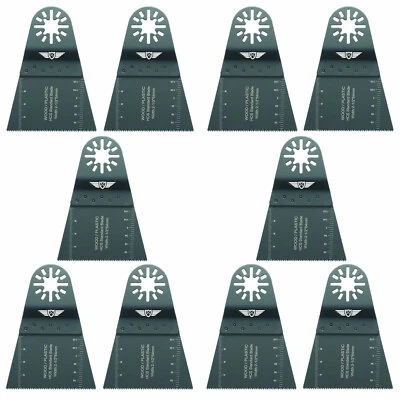 10 x Topstools 65mm Blades for Fein Multimaster Bosch Ryobi Challenge Multitool