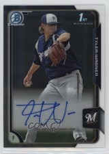 2015 Bowman Chrome Prospects Auto Tyler Wagner #BCAP-TW Auto sh7