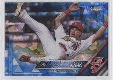 2016 Topps Box Set Chrome Sapphire Edition /250 Kolten Wong #471 0t2
