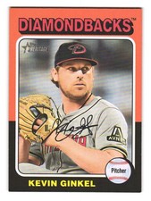 2024 Topps Heritage #681 KEVIN GINKEL Arizona Diamondbacks
