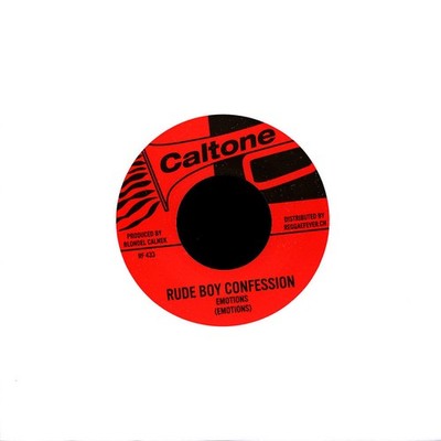 Emotions / Roy Shirley - Rude Boy Confession / Get On The Ball (Vinyl 7'')