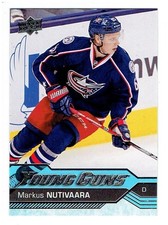 Markus Nutivaara 2016-17 Upper Deck Young Guns Rookie Card #457