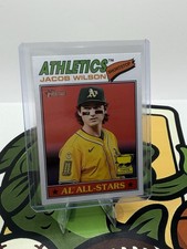 2026 Topps Heritage - All Star Logo Athletics Gold Cup Base Jacob Wilson #17
