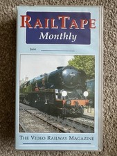 RAILTAPE MONTHLY JUNE 2000 ISSUE KINGFISHER PRODUCTIONS RAILWAY VHS VIDEO
