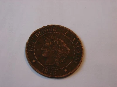 FRANCE. 2 CENTIMES CERES 1885.A. PARIS. - Photo 1/2