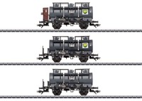 Märklin 46491, 3Tlg. Set Kesselwagen Bp, Db, Neu & Ovp, H0 AC