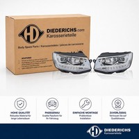 Hauptscheinwerfersatz Diederichs 2274580 FÜR VW