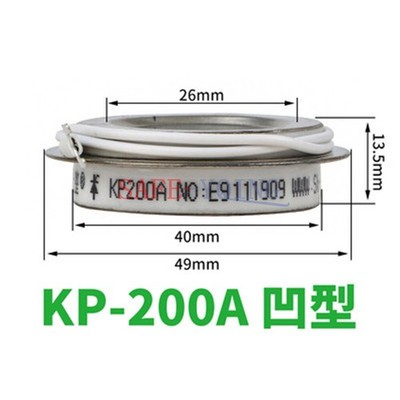 1PC KP200A 1600V thyristor concave new &ex