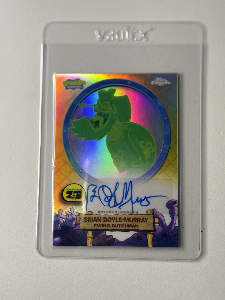 Topps Chrome スポンジボブ　Brian Doyle-Murray 2025 Topps Chrome SpongeBob #SA-FD Flying Dutchman Brian Doyle