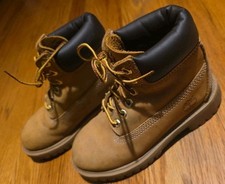 Timberland 6 Inch Premium Toddler Size 13 Brown Athletic Waterproof Boots 12709