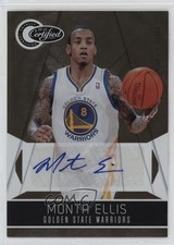 2010-11 Totally Certified Gold Signatures 25/25 Monta Ellis #141 Auto 2d0