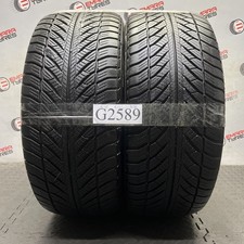 2x 245 45 R18 100V XL Run Flat GOODYEAR Tread 5.8/5.4mm(G2589) Tested