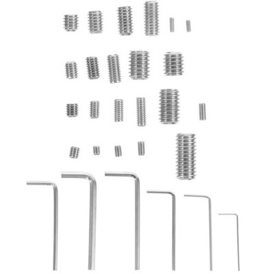  Steckdosenschrauben Madenschrauben Set Schraubensatz Edelstahlschraube