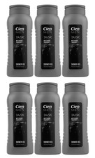 Cien Men Dusk Shower Gel 500ml x6 Pack – Mysterious Fragrance Body Wash 5.66 per litre