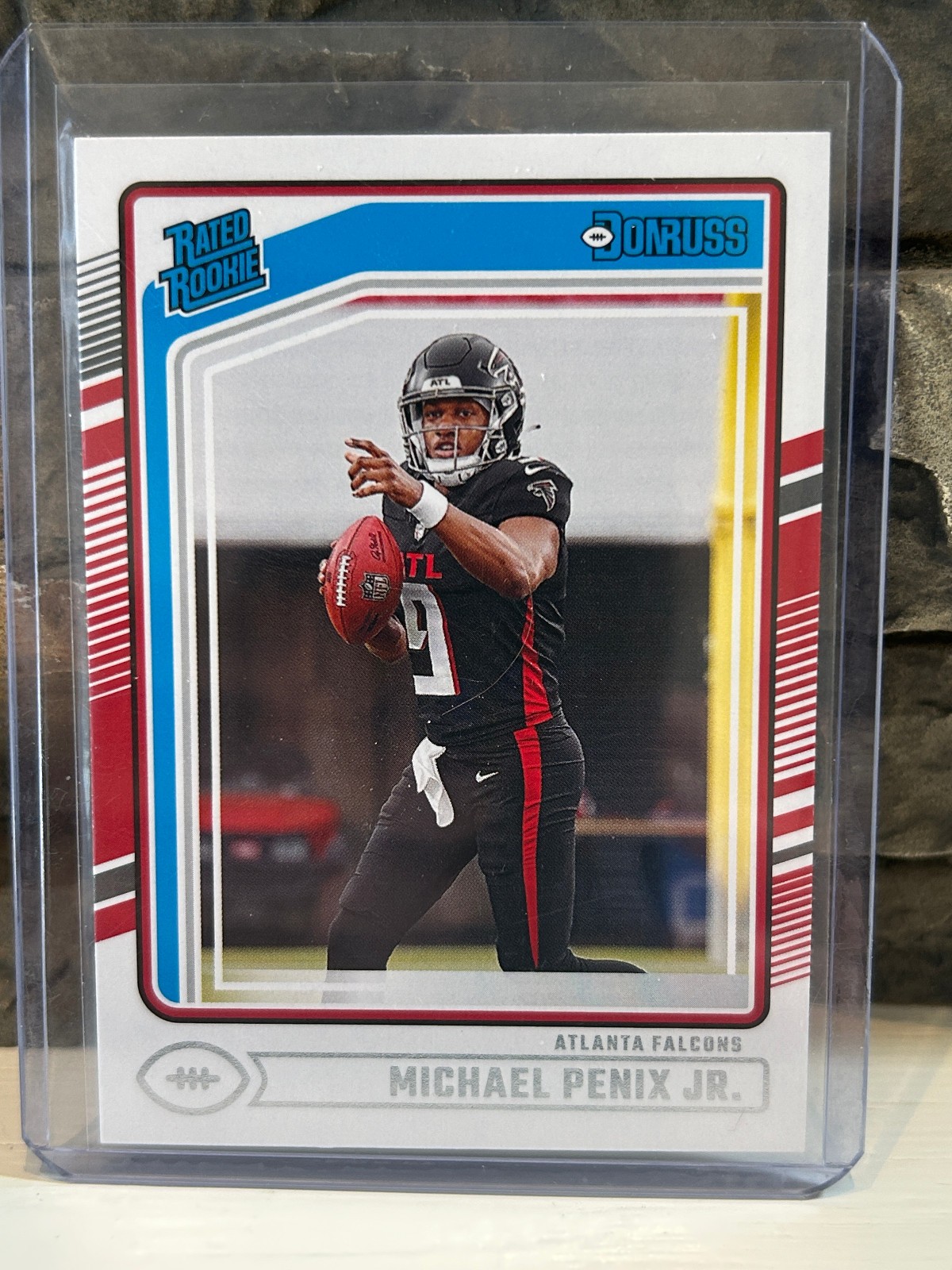 2024 Donruss #308 Michael Penix Jr. Rated Rookie Altanta Falcons QB
