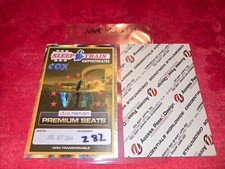 VINTAGE CONCERT VIP CLOTH PASS SLEEP TRAIN AMPH JUL 27 2014 FOR NINE INCH NAILS