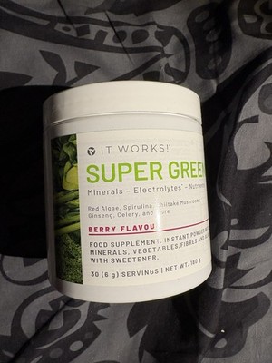 It Works Super Greens Berry NEU