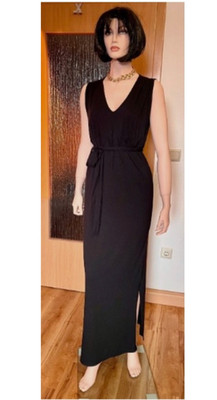 Queen Mum Umstands Long-Top Tunika Kleid  Schwarz Gr. S NEU