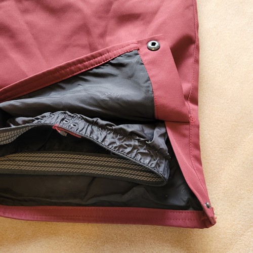AirBlaster Men’s Snowboard Pants Small Black Burgundy Maroon Stay Wild - Picture 5 of 24