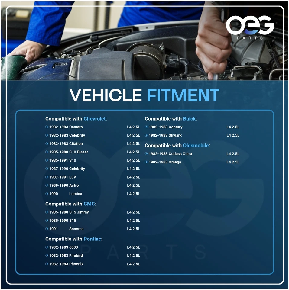 Новый дистрибьютор для Buick Chevrolet GMC Oldsmobile Pontiac 2,5 4-цилиндровый 1983-1985 - Изображение 4 из 4