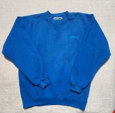 Vintage 90s Levi Strauss  Co Sweatshirt Mens Large Blue Crewneck Pullover USA