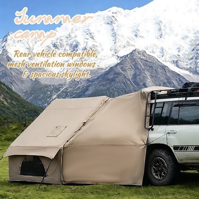 SUV Compatible Air Tent Quick Inflate Weatherproof Camping Shelter