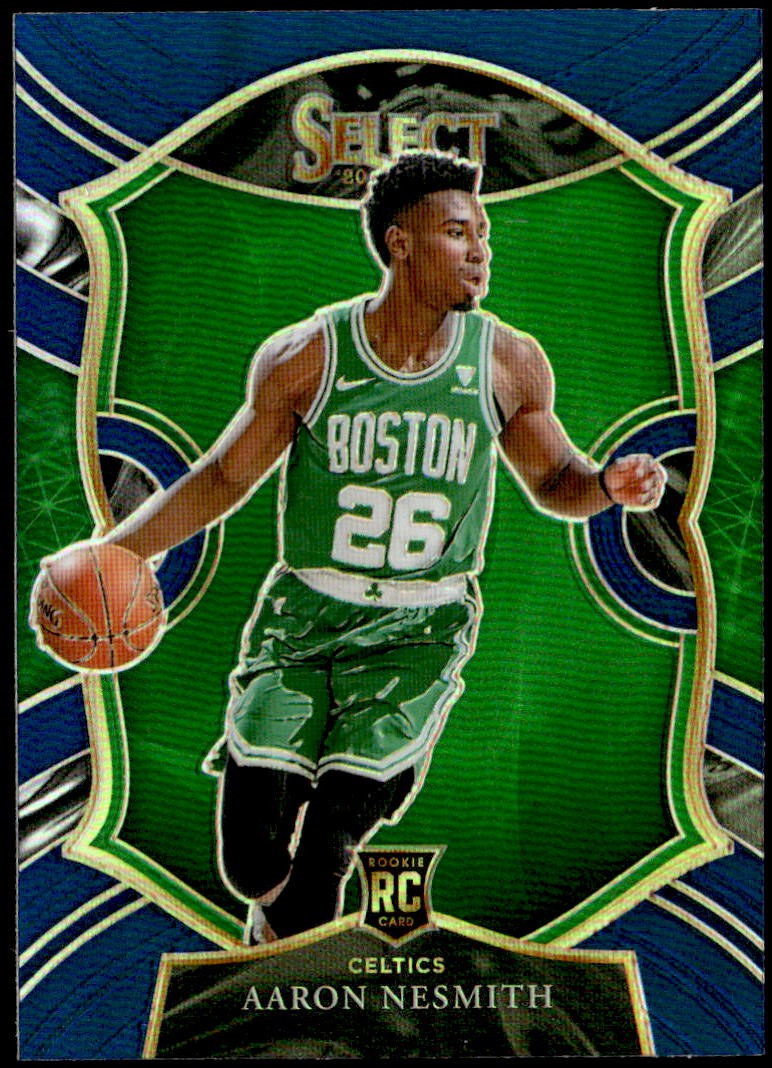 2020-21 Panini Select #74 Aaron Nesmith Blue Prizms Rookie E1