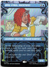 April O'Neil, Hacktivist (0227) (Showcase) 0227  TMNT MTG Foil NM