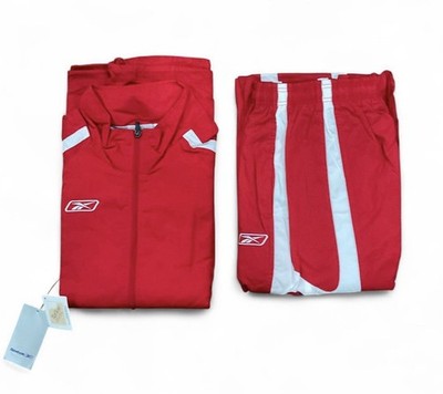 Reebok Vintage  00 s Track Suit XL Men s Jacket, Pants, Windbreaker NEW WITH TAG