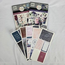 Lot of HAPPY PLANNER Stickers, Dream Seeker and Beauty in Florals, 900 pieces