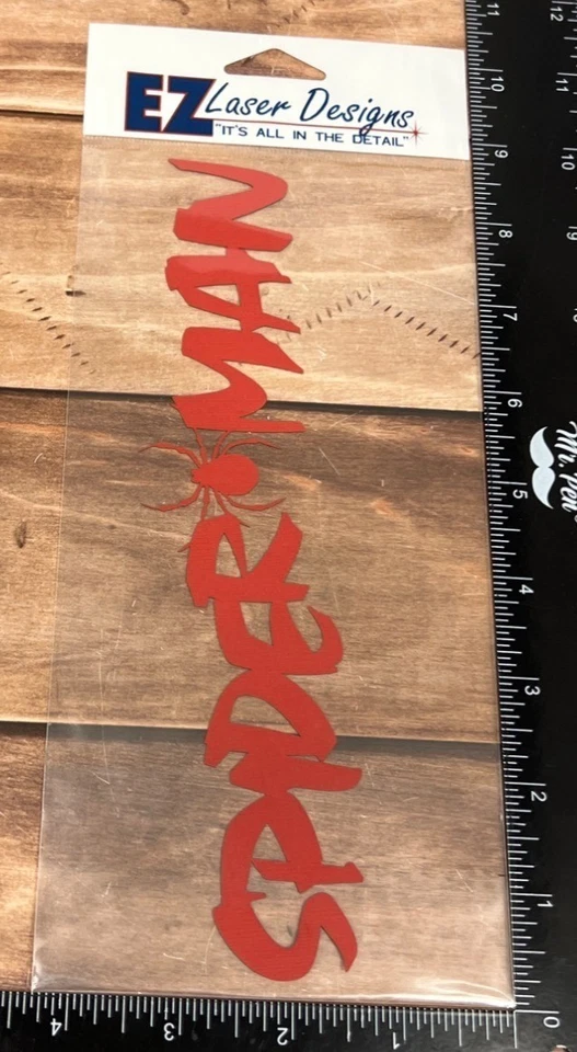 Papel Spiderman troquelado por EZ Laser Designs caja fuerte de archivo sin ácido Foto 3 de 3