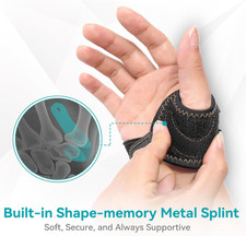 CMC Wrist Support Brace Thumb Brace Relief Carpal Tunnel Arthritis Left Right