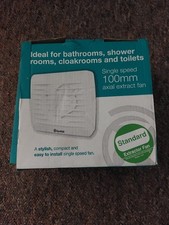 Xpelair VX100 4"/ 100mm Extractor Fan Standard Bathroom Toilet Ventilation