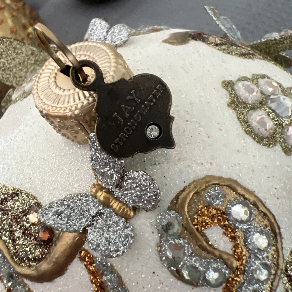 Adorno de mariposa de Swarovski Jay Strongwater cristales de Sw Foto 3 de 3